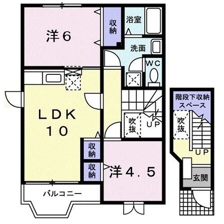 ラシーヌ・21の物件間取画像